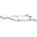 Silencieux arrière 279-295 Bosal