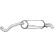 Silencieux arrière 279-299 Bosal, Vignette 2