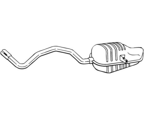 Silencieux arrière 279-431 Bosal