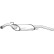 Silencieux arrière 279-483 Bosal, Vignette 2