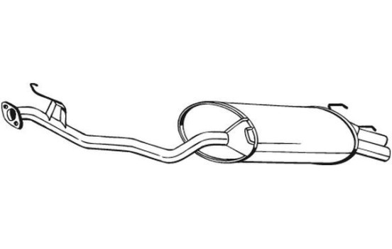 Silencieux arrière 279-513 Bosal, Image 2