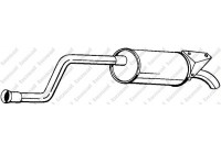 Silencieux arrière 279-953 Bosal