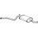Silencieux arrière 280-327 Bosal