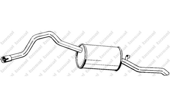 Silencieux arrière 280-369 Bosal, Image 2