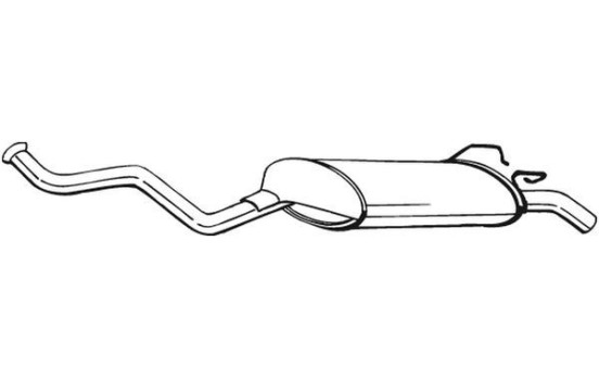 Silencieux arrière 280-539 Bosal, Image 2