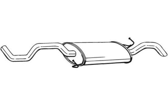 Silencieux arrière 281-373 Bosal, Image 2