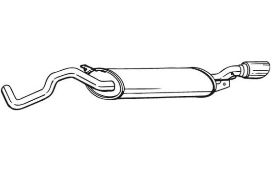 Silencieux arrière 281-505 Bosal, Image 2