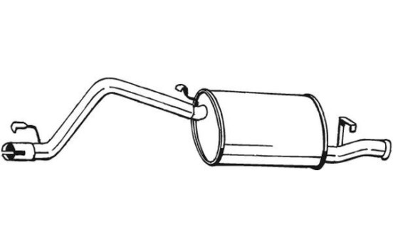 Silencieux arrière 282-179 Bosal, Image 2