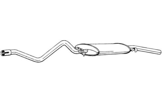 Silencieux arrière 282-205 Bosal, Image 2