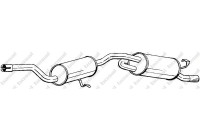 Silencieux arrière 282-235 Bosal