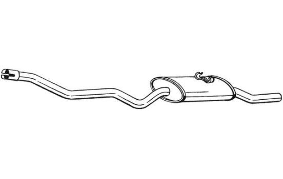 Silencieux arrière 282-727 Bosal, Image 2