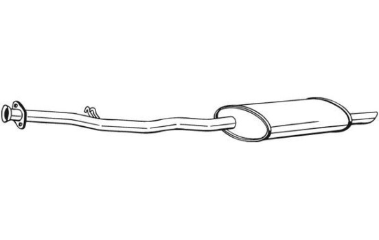 Silencieux arrière 283-285 Bosal, Image 2