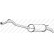 Silencieux arrière 283-385 Bosal