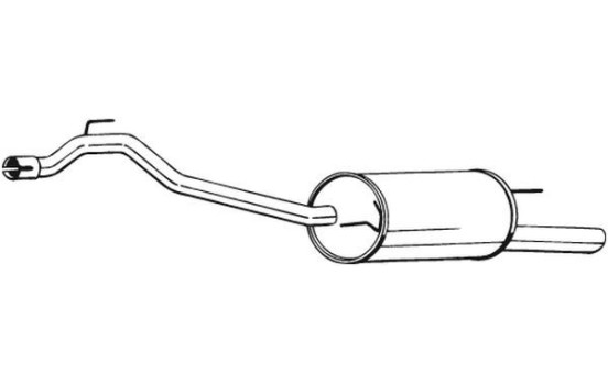 Silencieux arrière 283-461 Bosal, Image 2
