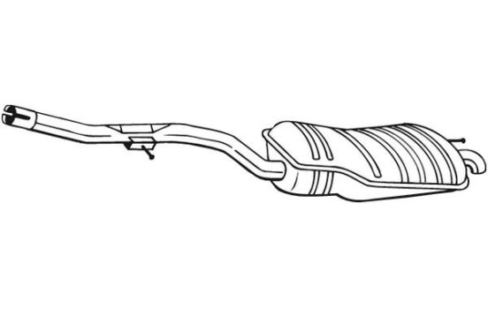 Silencieux arrière 283-497 Bosal, Image 2