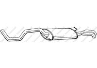 Silencieux arrière 283-513 Bosal