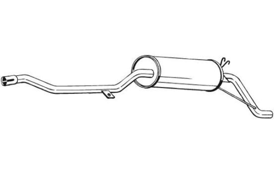 Silencieux arrière 283-515 Bosal, Image 2