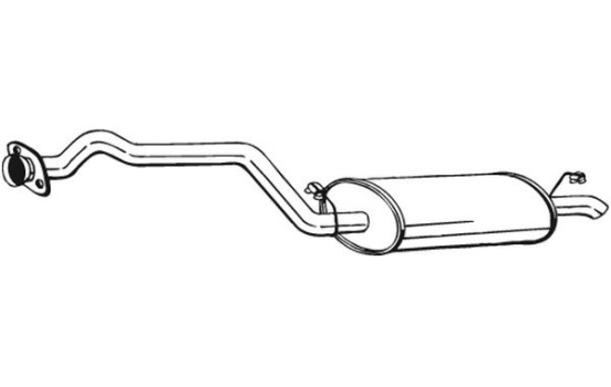 Silencieux arrière 283-585 Bosal, Image 2