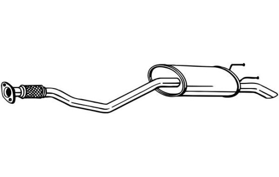 Silencieux arrière 283-667 Bosal, Image 2