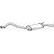Silencieux arrière 283-925 Bosal