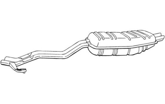Silencieux arrière 284-135 Bosal, Image 2