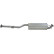 Silencieux arrière 284-909 Bosal