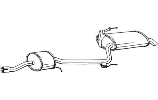 Silencieux arrière 285-359 Bosal, Image 2