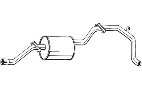 Silencieux arrière 285-413 Bosal, Image 2