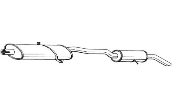 Silencieux arrière 286-199 Bosal, Image 2
