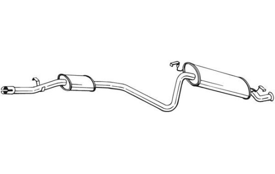 Silencieux arrière 287-149 Bosal, Image 2