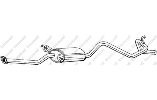 Silencieux arrière 288-217 Bosal, Image 2