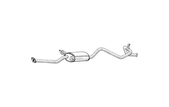 Silencieux arrière 288-217 Bosal