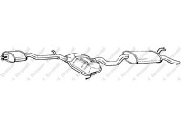 Silencieux arrière 288-265 Bosal