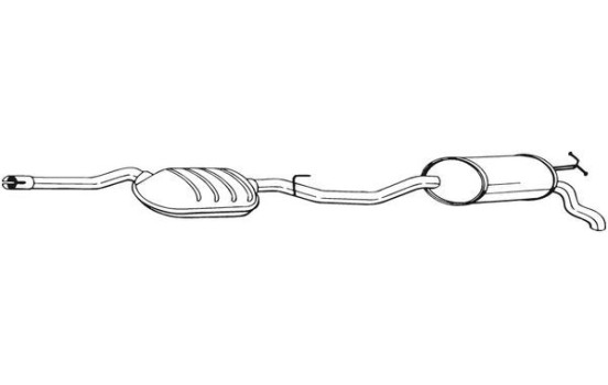 Silencieux arrière 288-291 Bosal, Image 2