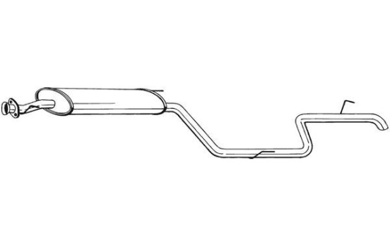 Silencieux arrière 291-123 Bosal, Image 2