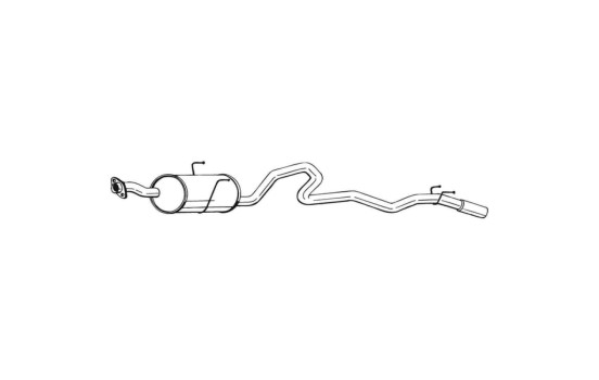 Silencieux arrière 291-135 Bosal
