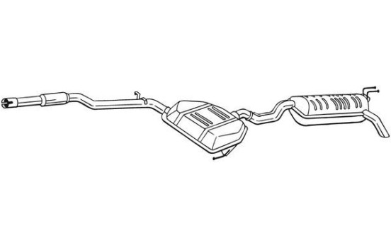 Silencieux arrière 292-305 Bosal, Image 2