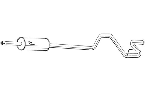 Silencieux arrière 296-295 Bosal, Image 2