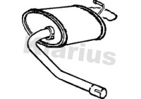 Silencieux arrière