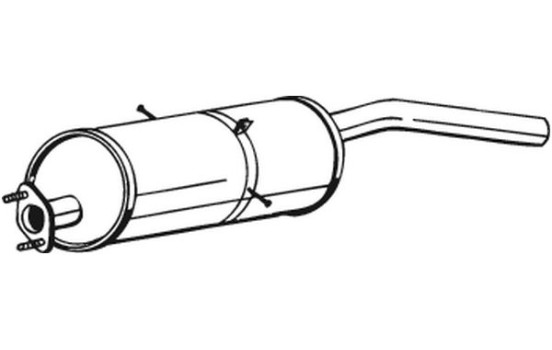 Silencieux central 169-001 Bosal, Image 2