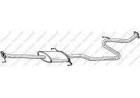 Silencieux central 287-911 Bosal
