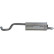 Silencieux d'extrémité 279-897 Bosal