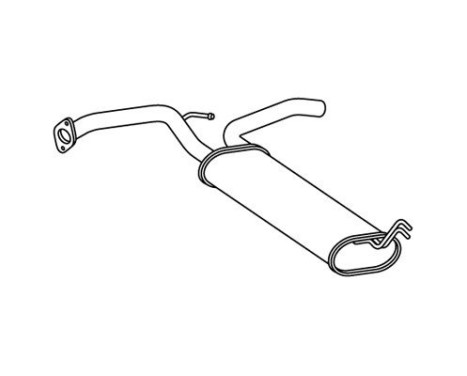 Silencieux d'extrémité - Kit Easy2Fit - Set avec pièces de montage