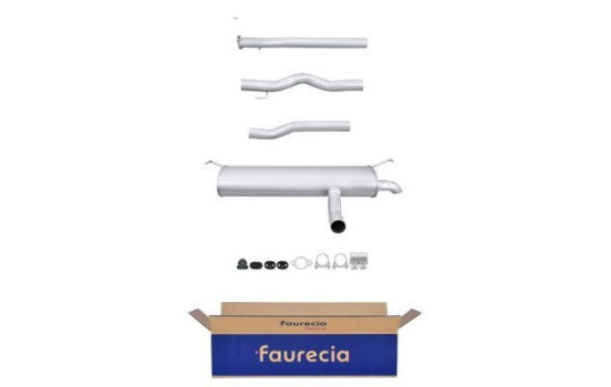 Silencieux d'extrémité - Kit Easy2Fit - Set avec pièces de montage