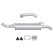 Silencieux d'extrémité - Kit Easy2Fit - Set avec pièces de montage, Vignette 2