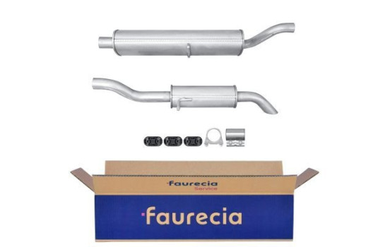 Silencieux d'extrémité - Kit Easy2Fit - Set avec pièces de montage