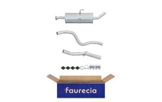 Silencieux d'extrémité - Kit Easy2Fit - Set avec pièces de montage
