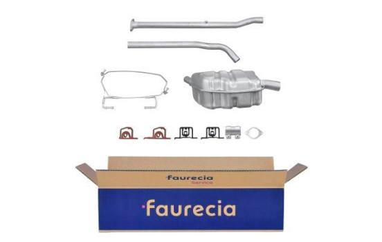 Silencieux d'extrémité - Kit Easy2Fit - Set avec pièces de montage