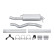 Silencieux d'extrémité - Kit Easy2Fit - Set avec pièces de montage, Vignette 2