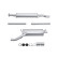 Silencieux d'extrémité - Kit Easy2Fit - Set avec pièces de montage, Vignette 2